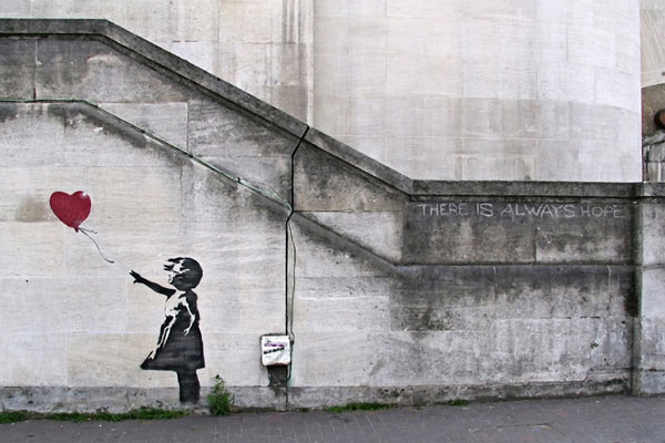 always hope banksy