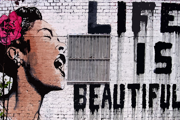 life is beautiful banksy